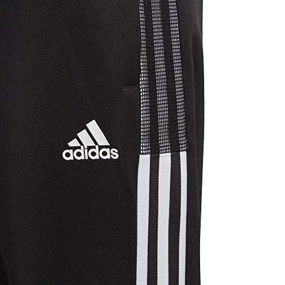 adidas Kids Tiro 21 Track Pants, Black/White, Small