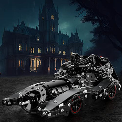 Lucky Doug STEM Building Projects Model Car Set Gifts Toys for Boys Kids 8 9 10 11 12 Years Old and Older - 332 PCS DIY Metal Building STEM Kits Toys Science Educational Set Gifts for Vehicle Fans