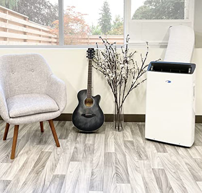 Whynter ARC-1030WN 12,000 BTU (10,000 BTU SACC) NEX Inverter Dual Hose Cooling SMART Portable Air Conditioner, Dehumidifier, and Fan with Wi-Fi, up to 500 sq ft in White