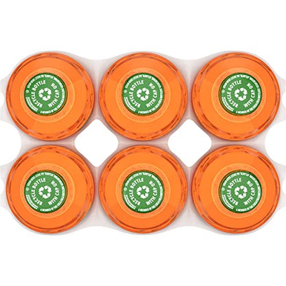Fanta Orange Soda Fruit Flavored Soft Drink, 16.9 fl oz, 6 Pack