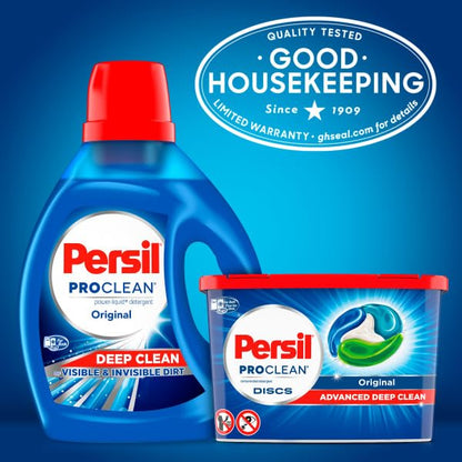 Persil Discs Laundry Detergent Pacs, Original, 16 Count