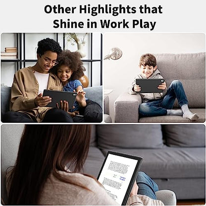 SGIN 10 Inch Tablet, Android 12 Tablets 4GB RAM 64GB ROM with Octa-Core 2.0Ghz Processor, 1280 * 800 Pixel IPS Screen, 2MP+5MP Camera, 6000mAh, GPS, WiFi, Bluetooth 5.0