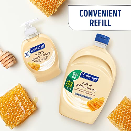 Softsoap Naturals Moisturizing Liquid Hand Soap, Milk & Honey - 7.5 fl oz