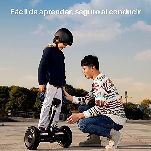 Segway Ninebot S Smart Self-Balancing Electric Scooter, Dual 400W Motor, Max 13.7 Miles Range & 10MPH, Hoverboard with LED Light, Compatible with Gokart kit