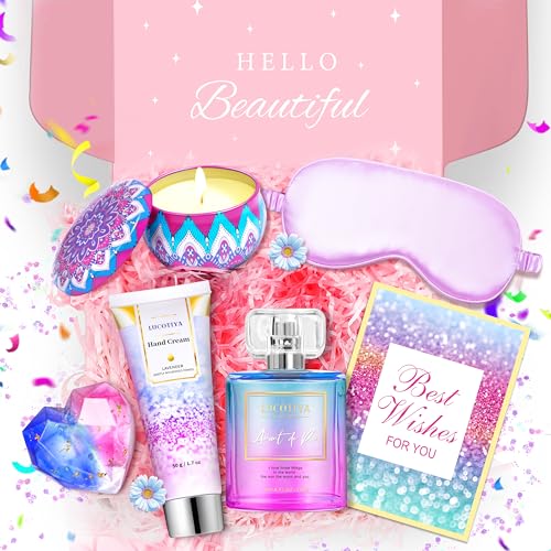 LUCOTIYA Gifts for Women,Christmas Gifts for Women with Eau De Parfum,Birthday Gifts for Women,Perfumes for Women,Friendship Gifts for Women-Unique Christmas Gift Ideas for Her