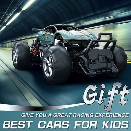 Remote Control Truck,2.4GHz Big RC Cars for Adults Kids,1:12 Scale Toy Cars Hobby Grade RC Cars with Rechargeable Batteries,Present Birthday Gifts for Boys and Girls