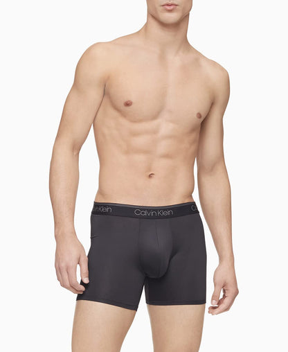 Calvin Klein Men's Micro Stretch 5-Pack Boxer Brief, 5 Black, Large