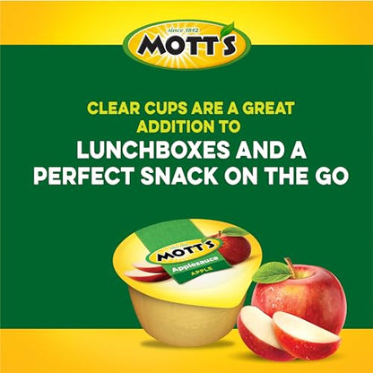 Mott's Applesauce, 4 Ounce Cup, 18 Count