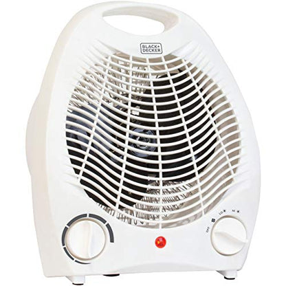 1,500-Watt Personal Desktop Heater (White), 8.4 x 5.2 x 10 Inches