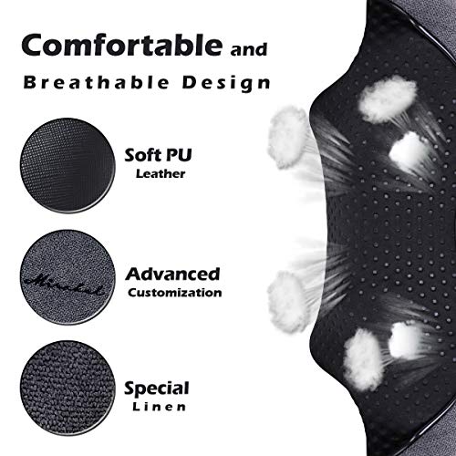 Shiatsu Electric Massager with Heat, Kneading Massage Pillow for Neck, Back, Shoulder, Muscle Pain Relief, Get Well Soon Presents - Christmas Gifts