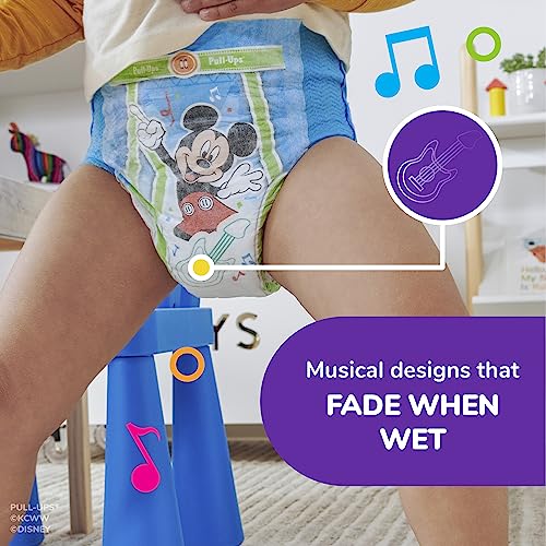 Pull-Ups Boys' Potty Training Pants, 4T-5T (38-50 lbs), 99 Count(3 Packs of 33), Packaging May Vary