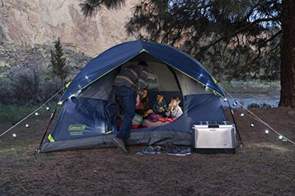 Coleman Sundome 6-Person Dome Tent , Navy/Grey, 6 Person