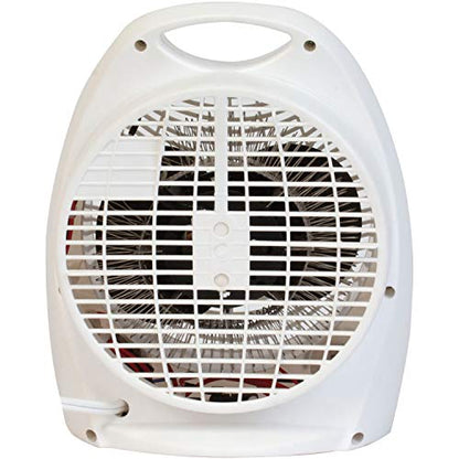 1,500-Watt Personal Desktop Heater (White), 8.4 x 5.2 x 10 Inches