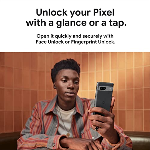 Google Pixel 7a - Unlocked Android Cell Phone with Wide Angle Lens and 24-Hour Battery - 128 GB -  Snow