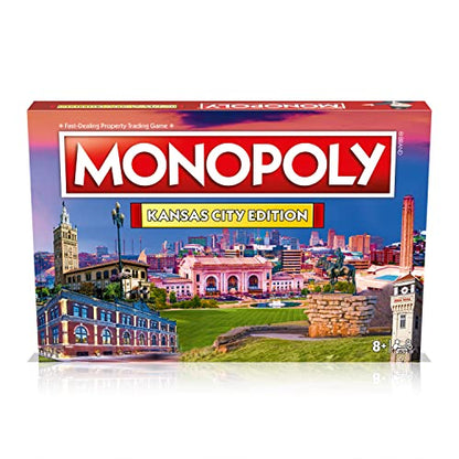 Monopoly Kansas City Edition, Family Board Game for 2-6 Players Ages 8 and Up