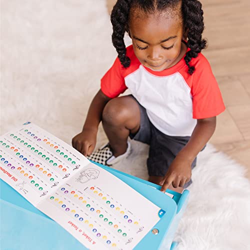 Melissa & Doug Learn-to-Play Piano With 25 Keys and Color-Coded Songbook - Blue - Toy Piano For Baby, Kids Piano Toy, Toddler Piano Toys For Ages 3+