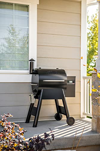 Traeger Grills Pro Series 575 Wood Pellet Grill and Smoker with Wifi, App-Enabled, Black, Large