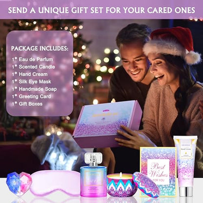 LUCOTIYA Gifts for Women,Christmas Gifts for Women with Eau De Parfum,Birthday Gifts for Women,Perfumes for Women,Friendship Gifts for Women-Unique Christmas Gift Ideas for Her