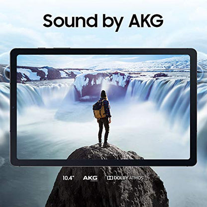 SAMSUNG Galaxy Tab S6 Lite 10.4" 128GB Android Tablet, S Pen Included, Slim Metal Design, AKG Dual Speakers, Long Lasting Battery, US Version, 2020, Chiffon Rose