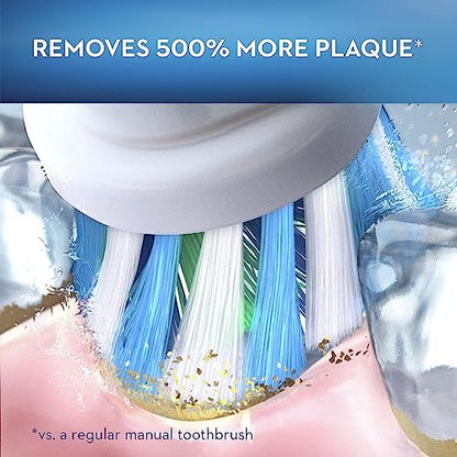 Oral-B Genius X Limited, Electric Toothbrush with Artificial Intelligence, Rechargeable Toothbrush (1) Replacement Brush Head, Travel Case, Orchid Purple
