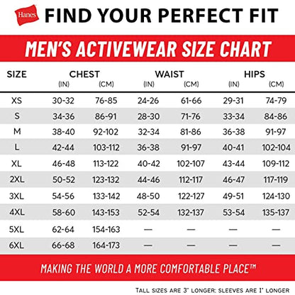 Hanes mens Full-zip Eco-smart Hoodie athletic sweatshirts, Black, Large US