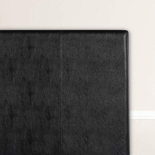 ZINUS Jade Faux Leather Upholstered Platform Bed Frame / Mattress Foundation with Wood Slat Support / No Box Spring Needed / Easy Assembly, Full