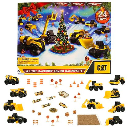 CatToysOfficial, CAT Little Machines Advent Calendar, Kids Toys for Ages 3 and up