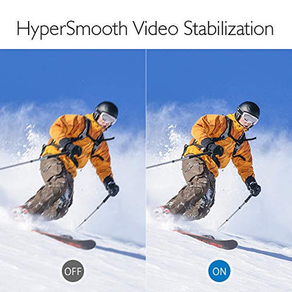 AKASO EK7000 Pro 4K Action Camera with Touch Screen EIS 131ft Waterproof Camera Remote Control Underwater Camera with Helmet Accessories Kit