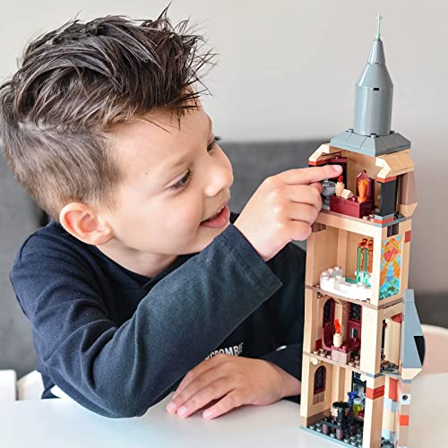 Under the Baubles EDUCIRO Castle Building Kit 871pcs, Cool Collectible Toy for Boy and Girls Age 8-14