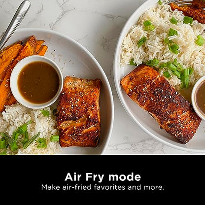Ninja SF301 Speedi Rapid Cooker & Air Fryer, 6-Quart Capacity, 12-in-1 Functions to Steam, Bake, Roast, Sear, Sauté, Slow Cook, Sous Vide & More, 15-Minute Speedi Meals All In One Pot, Sea Salt Gray