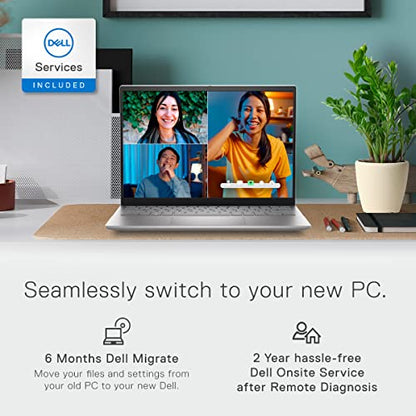 Dell Inspiron 14 5420 Notebook - 14.0-inch 16:10 2.2K (2240x1400) Non-Touch Display, Intel Core i5-1235U, 8GB DDR4 RAM, 512GB SSD, Intel UHD Graphics, Intel Wi-Fi 6E, Windows 11 Home - Platinum Silver