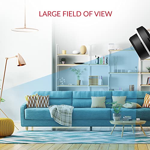 YI Pro 2K Home Security Camera, Indoor Camera with Person, Vehicle, Animal Smart Detection, Phone App for Baby, Pet, Dog Monitoring, Compatible with Alexa and Google Assistant
