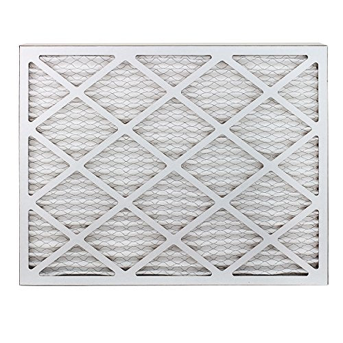 Filterbuy 20x25x1 Air Filter MERV 13 Optimal Defense (6-Pack), Pleated HVAC AC Furnace Air Filters Replacement (Actual Size: 19.50 x 24.50 x 0.75 Inches)