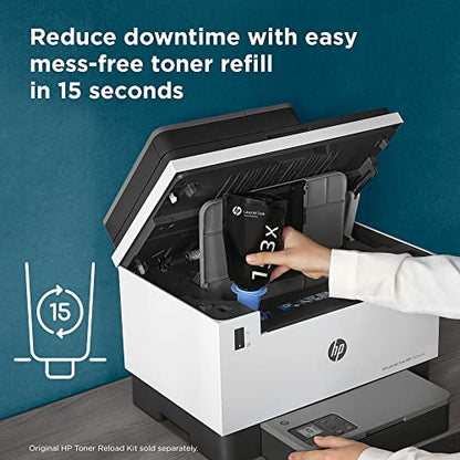 HP LaserJet-Tank MFP 2604sdw Wireless Black & White Printer Prefilled With Up to 2 Years of Original HP-Toner (381V1A)