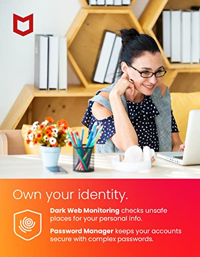 McAfee Total Protection 2023 | Unlimited Devices | Cybersecurity Software Includes Antivirus, Secure VPN, Password Manager, Dark Web Monitoring | Amazon Exclusive |Download