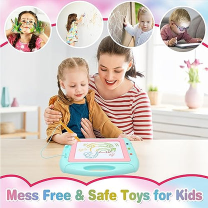 Toddler Girl Toys for 1-2 Year Old,Magnetic Drawing Board,Kids Toys for 1 2 3 Year Old Girls Boys,Easter Gifts for Kids,Magna Erasable Doodle Board,Baby Toys,Learning Toys Gifts for Girls Boy Birthday