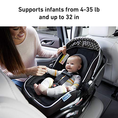 Graco SnugRide 35 Lite LX Infant Car Seat (SnugRide, Studio)