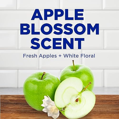 Dawn Antibacterial EZ-Squeeze Dishwashing Liquid Dish Soap,Apple Blossom Scent, (3x22 fl oz)