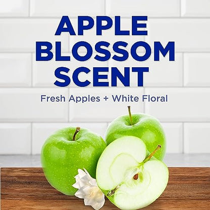 Dawn Antibacterial EZ-Squeeze Dishwashing Liquid Dish Soap,Apple Blossom Scent, (3x22 fl oz)