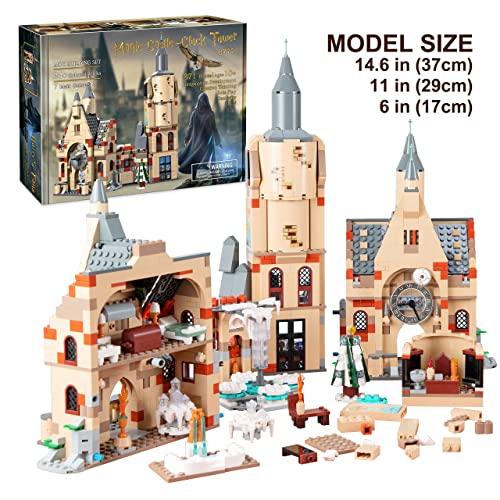 Under the Baubles EDUCIRO Castle Building Kit 871pcs, Cool Collectible Toy for Boy and Girls Age 8-14