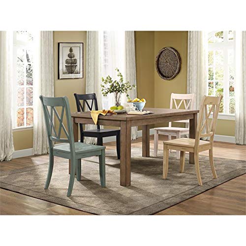 Homelegance Dining Chair (Set of 2), Wood, Black