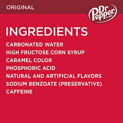 Dr Pepper Soda, 12 fl oz cans, 12 pack 3 COUNT!