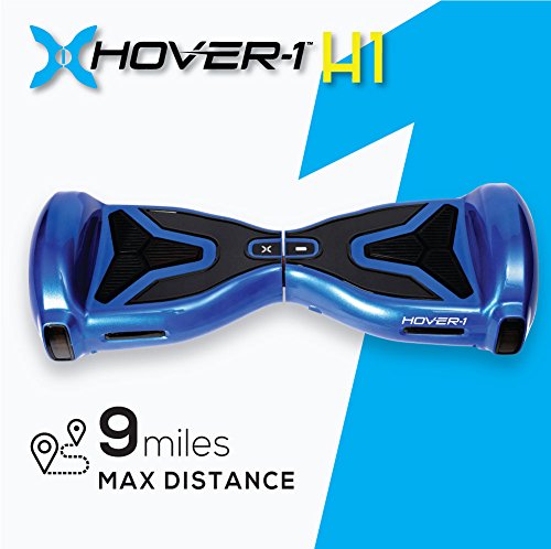 Hover-1 H1 Hoverboard Electric Scooter, Blue, Small/6.5"
