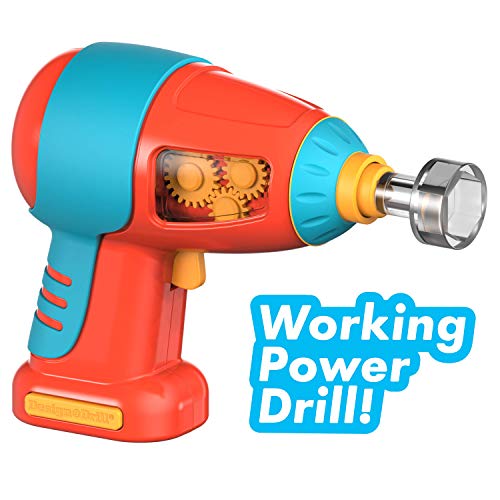 Educational Insights Design & Drill Bolt Buddies Recycling Truck Toy, Take Apart Toy with Electric Drill Toy, STEM Toy, Gift for Boys & Girls, Ages 3+
