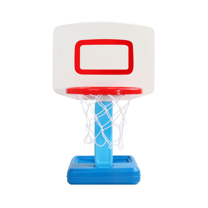 Fajiabao Toddler Basketball Hoop Indoor Adjustable Height Poolside Basketball Hoop Outdoor with Base Mini Basketball Hoop with 3 Balls Swimming Pool Toys Basketball Games for Kids Birthday Gift