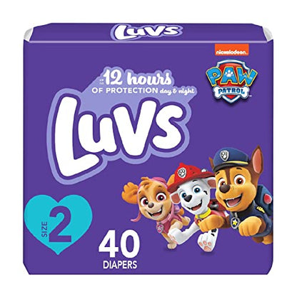 Luvs Diapers Size 2, 40 count - Disposable Diapers