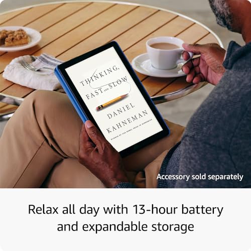 All-new Amazon Fire HD 10 tablet, built for relaxation, 10.1" vibrant Full HD screen, octa-core processor, 3 GB RAM, latest model (2023 release), 64 GB, Black