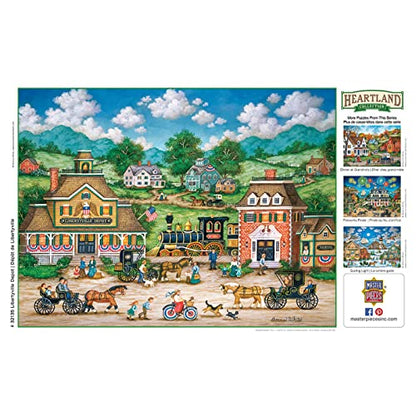Masterpieces 550 Piece Jigsaw Puzzle for Adults, Family, Or Kids - Libertyville Depot - 18"x24"