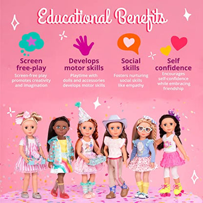 Glitter Girls - Sashka 14-inch Poseable Fashion Doll for Girls Age 3 & Up