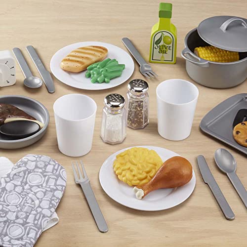 Melissa & Doug 22-Piece Play Kitchen Accessories Set - Utensils, Pot, Pans, and More